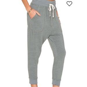 Sundry Casual Fleece Sweatpant / Jogger. Size 1 (S). Olive Green.